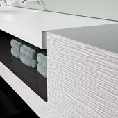 Коллекция Wave bianco, мебельный фасад рехау wave 20мм (кв.м.)
