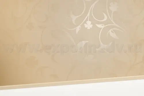 Однотонные декоры ЛДСП LAMARTY лдсп кремовый, цветы 2750 х 1830 х 16 мм, lamarty
