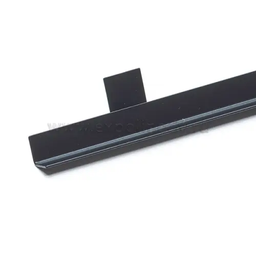 Комплектующие к стеновым панелям планка мщ внутренний угол 10 мм, анодиров. черный